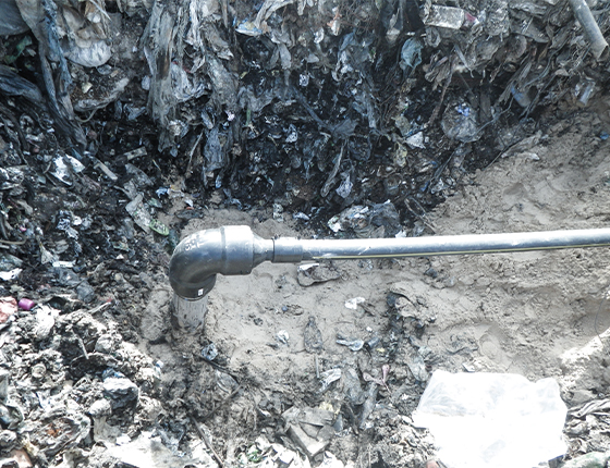 Landfill well pipe